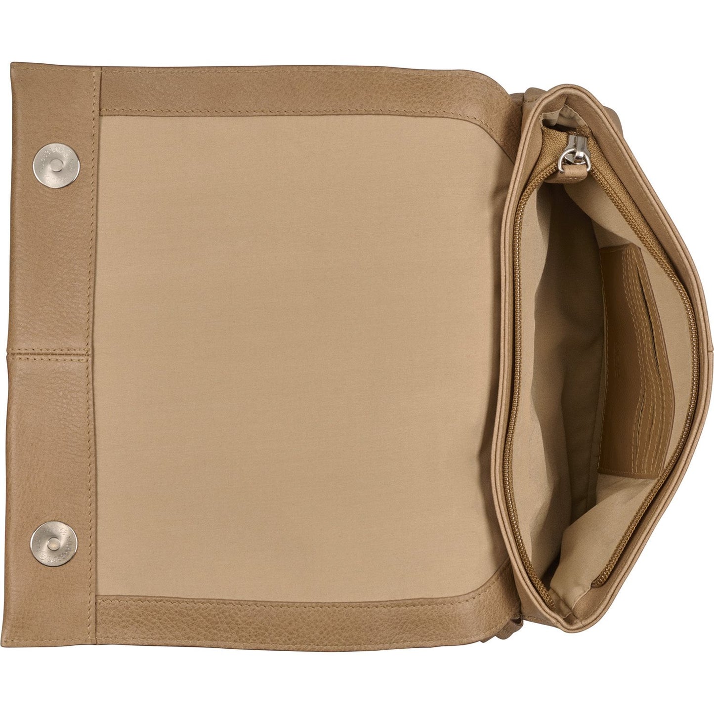 Burkely Soft Skylar Double Pocket Flap natural nude