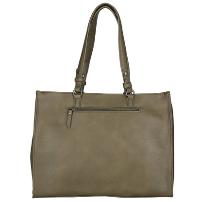 Enrico Benetti Lily Handbag 15" olive
