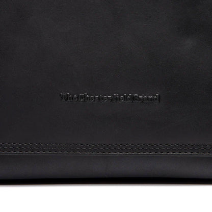 The Chesterfield Brand Laverton Flapoverbag medium  black