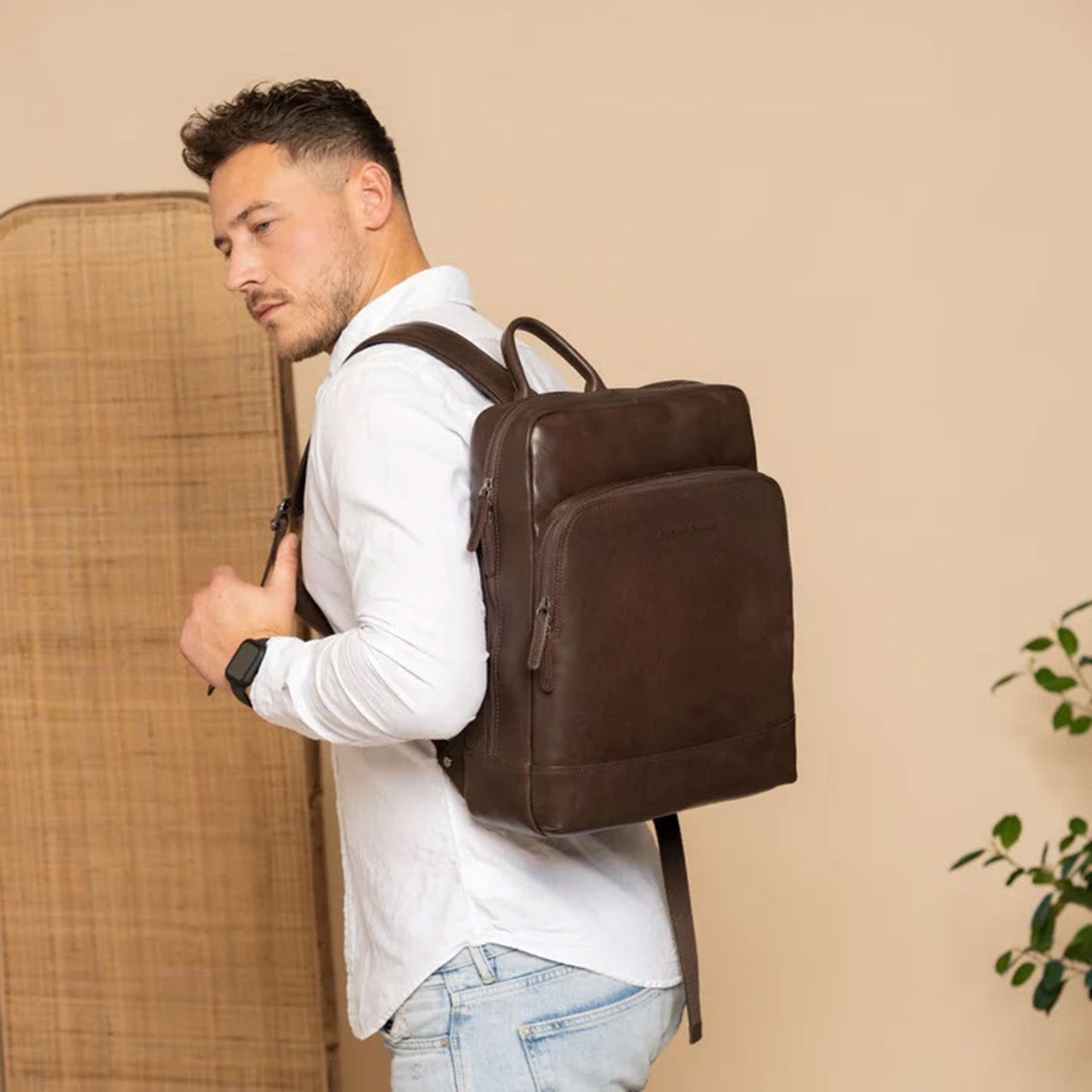 The Chesterfield Brand Nicola Backpack brown