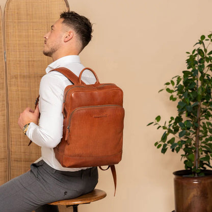 The Chesterfield Brand Nicola Backpack cognac
