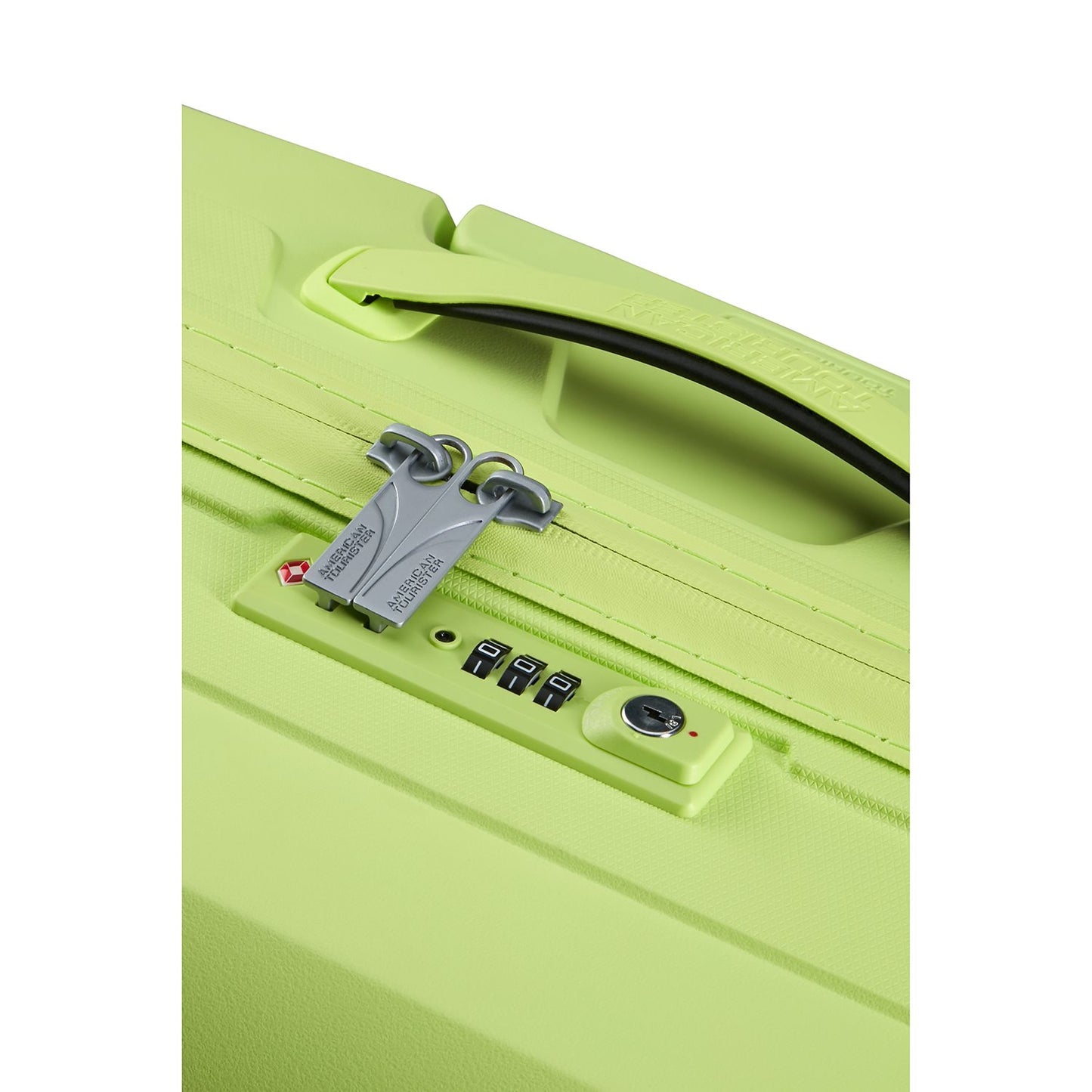 American Tourister Airconic Spinner 77/28 TSA electric lime