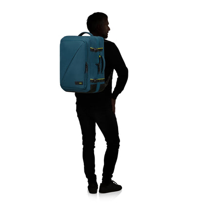 American Tourister TAKE2CABIN Travel Backpack L Expandable harbor blue