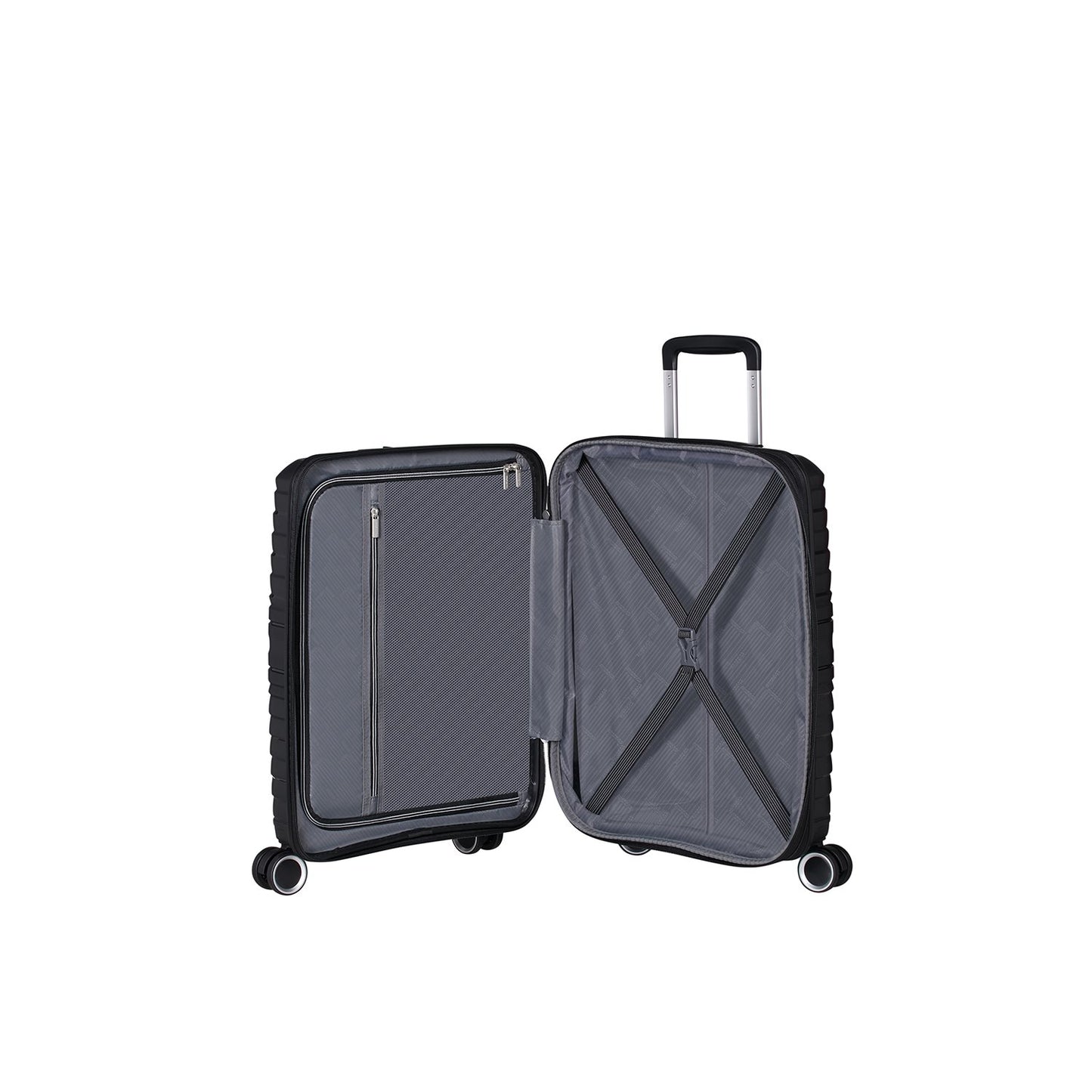 American Tourister Flytwist Spinner 55/20 TSA Expandable shadow black