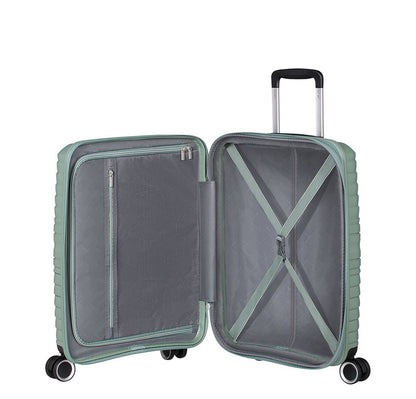 American Tourister Flytwist Spinner 55/20 TSA Expandable botanic green