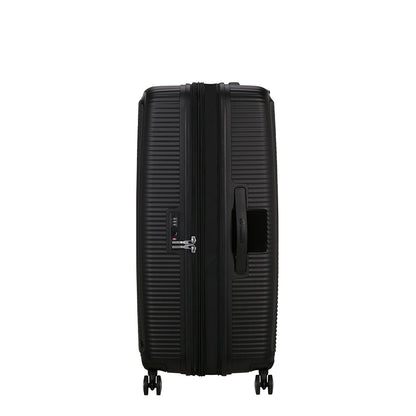 American Tourister Soundbox Spinner 80/30 TSA Expandable bass black