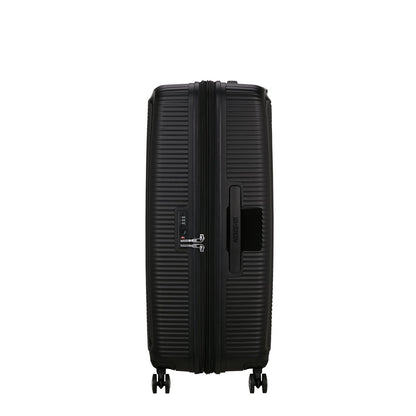 American Tourister Soundbox Spinner 80/30 TSA Expandable bass black
