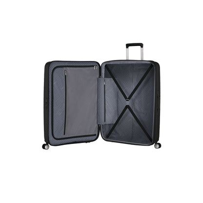 American Tourister Soundbox Spinner 80/30 TSA Expandable bass black