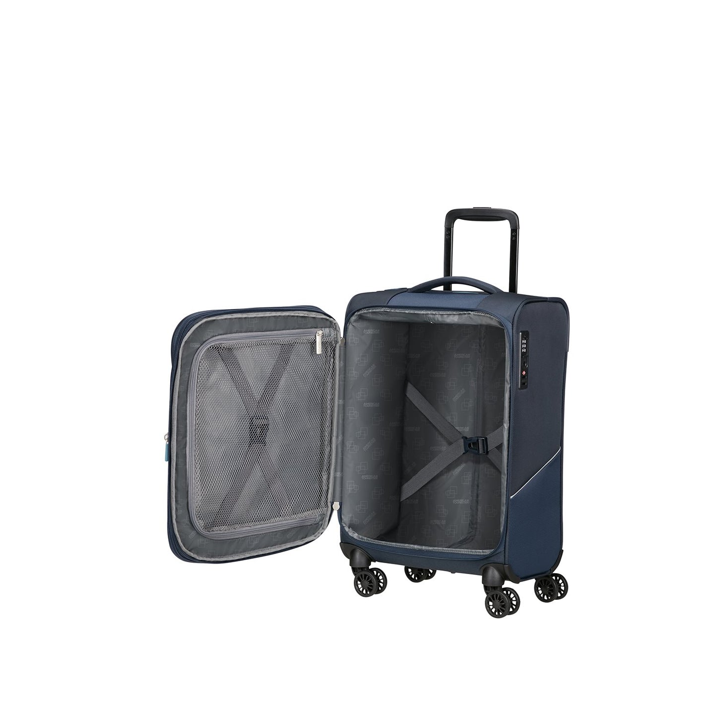 American Tourister Summerride Spinner 55/20Expandable TSA Length 35 cm navy