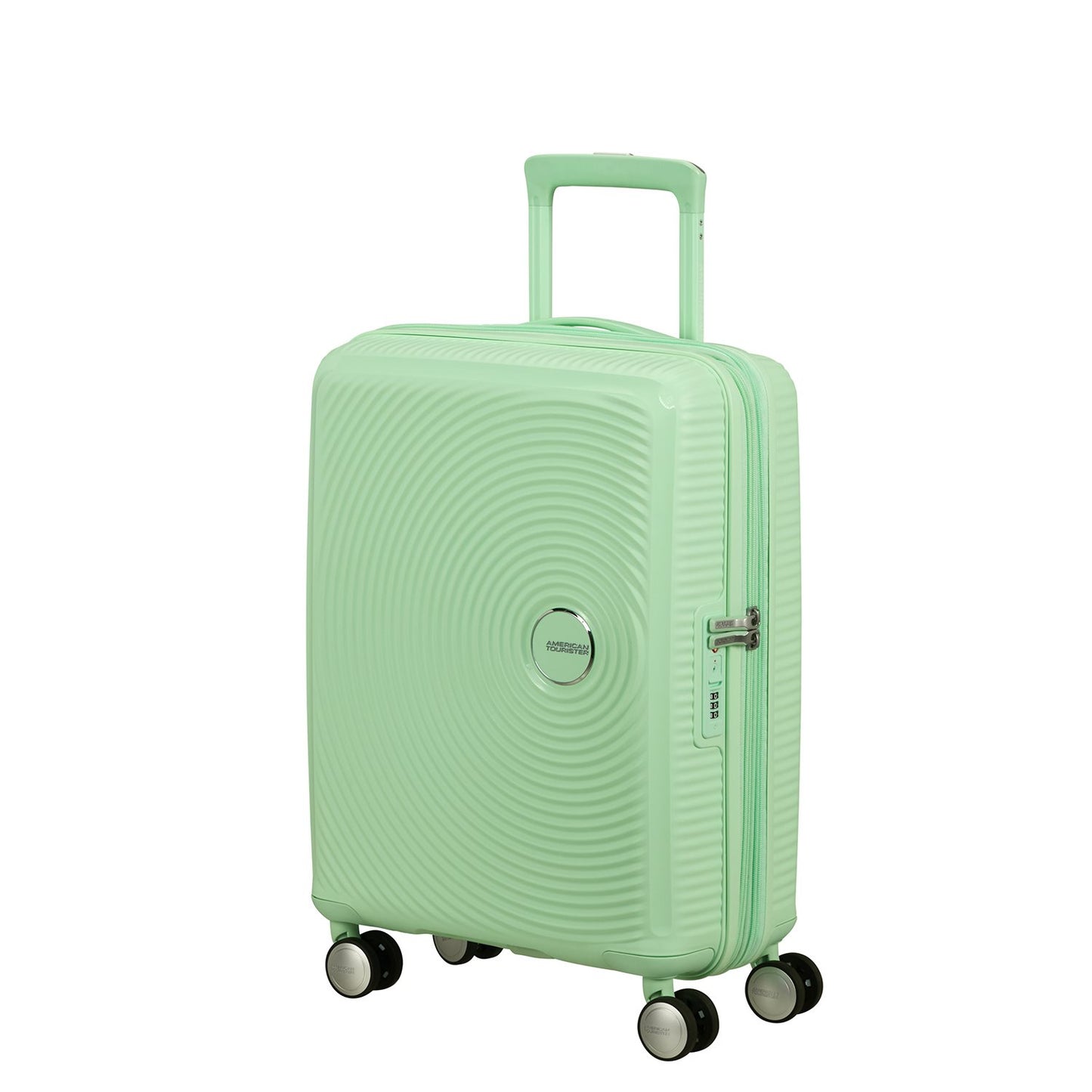 American Tourister Soundbox Spinner 55/20 TSA Expandable pastel green