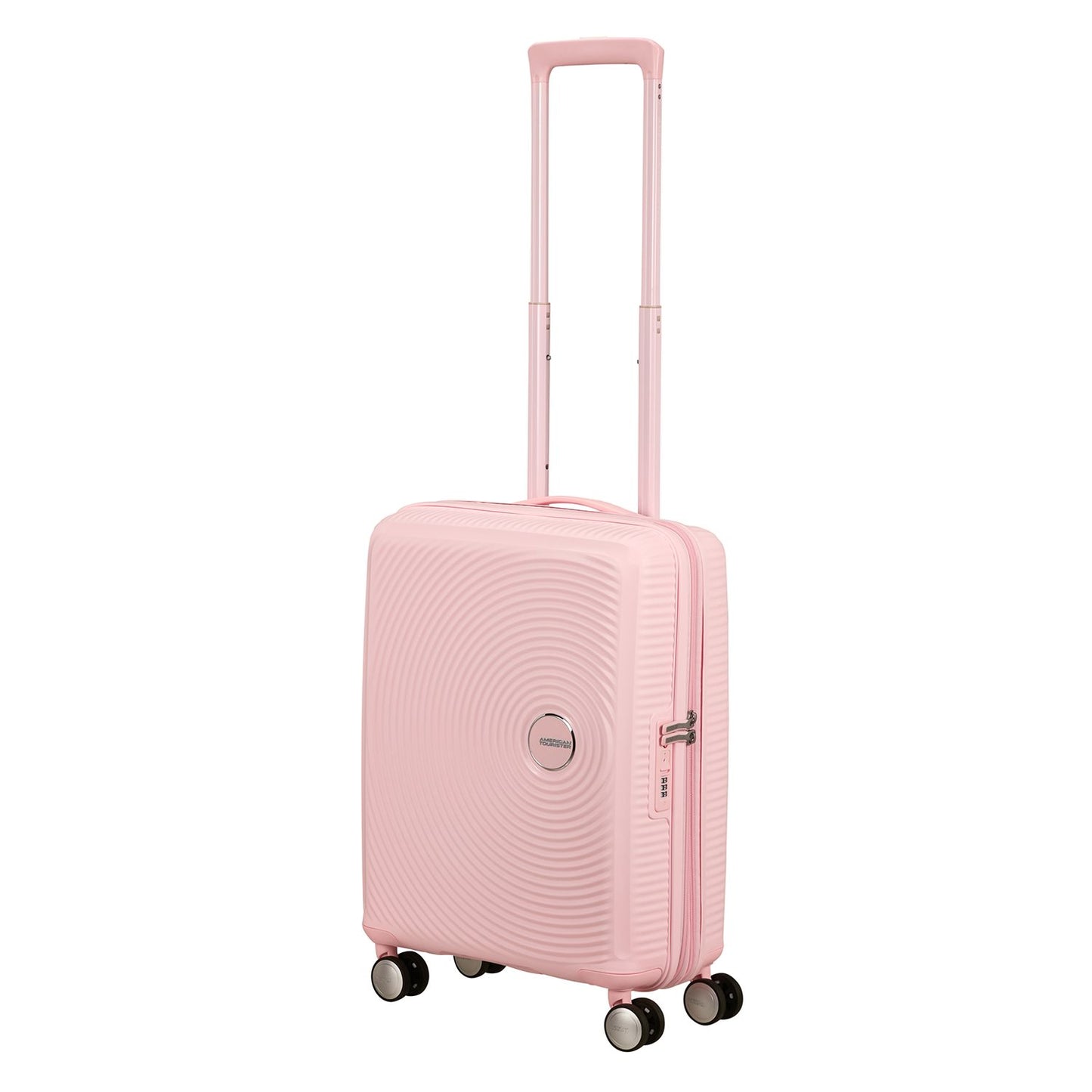 American Tourister Soundbox Spinner 55/20 TSA Expandable pastel pink