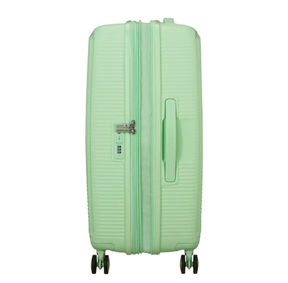 American Tourister Soundbox Spinner 67/24 TSA Expandable pastel green