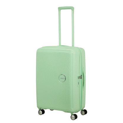 American Tourister Soundbox Spinner 67/24 TSA Expandable pastel green