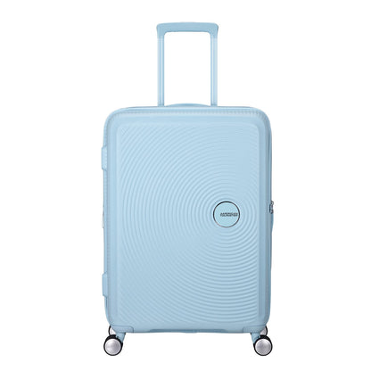American Tourister Soundbox Spinner 67/24 TSA Expandable pastel blue