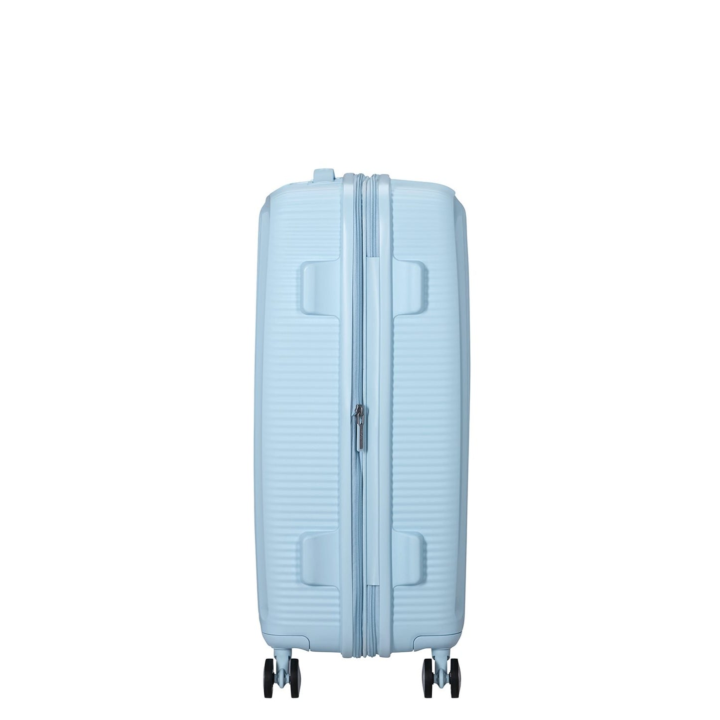 American Tourister Soundbox Spinner 67/24 TSA Expandable pastel blue