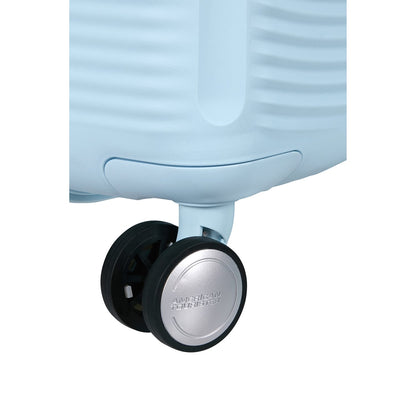 American Tourister Soundbox Spinner 67/24 TSA Expandable pastel blue