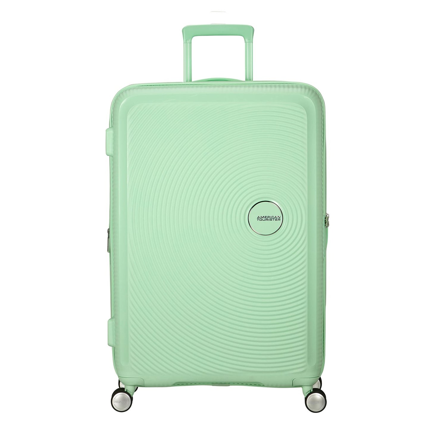 American Tourister Soundbox Spinner 77/28 TSA Expandable pastel green
