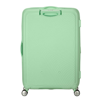 American Tourister Soundbox Spinner 77/28 TSA Expandable pastel green