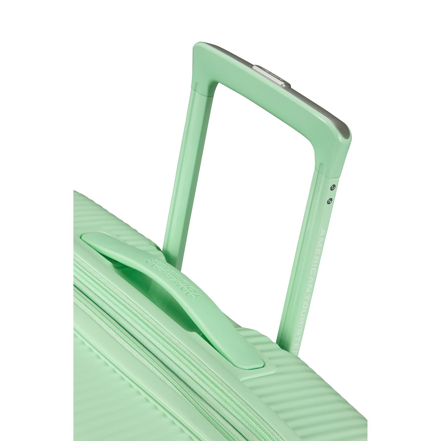 American Tourister Soundbox Spinner 77/28 TSA Expandable pastel green