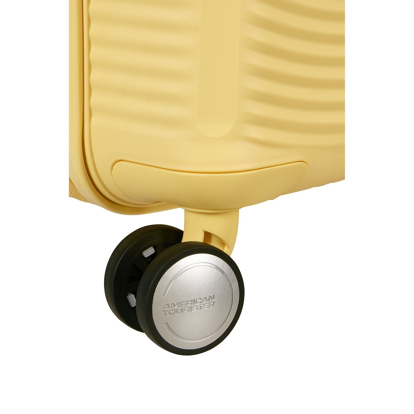 American Tourister Soundbox Spinner 77/28 TSA Expandable pastel yellow