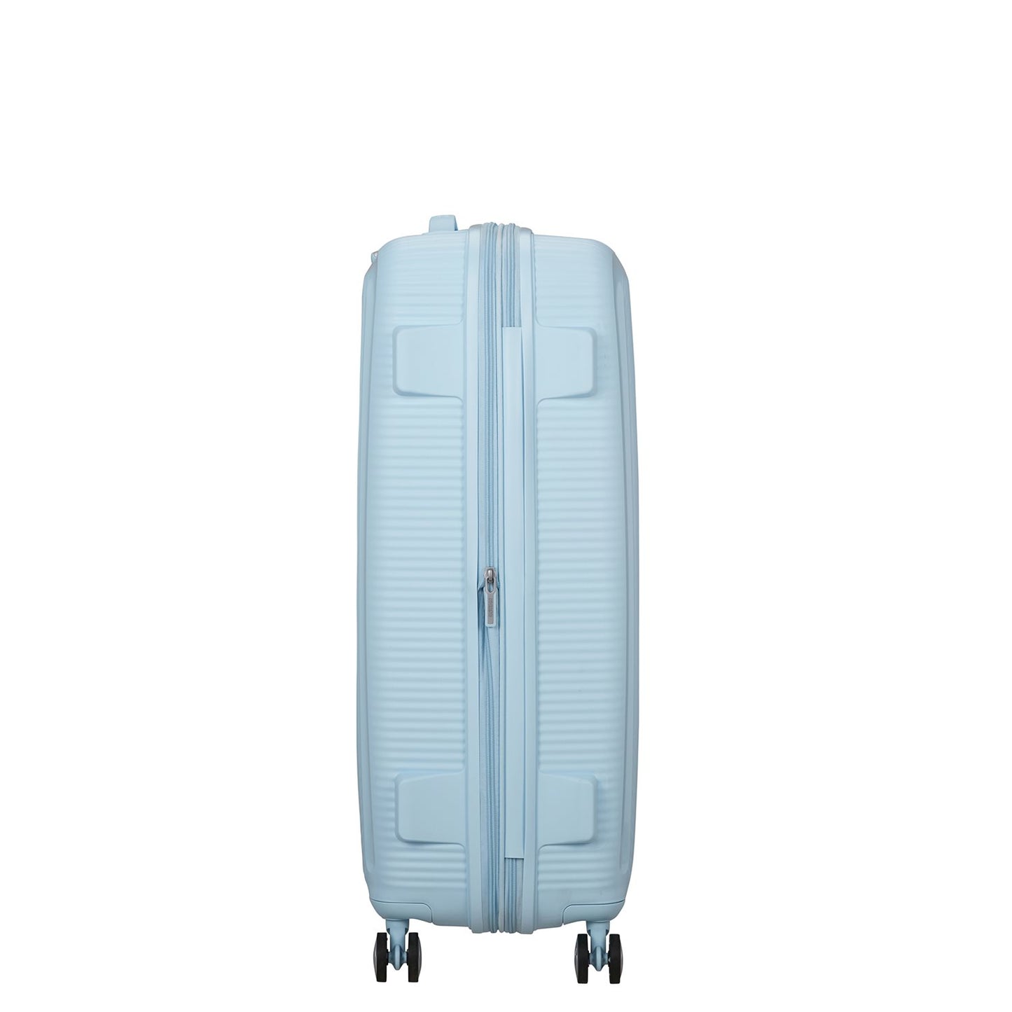 American Tourister Soundbox Spinner 77/28 TSA Expandable pastel blue