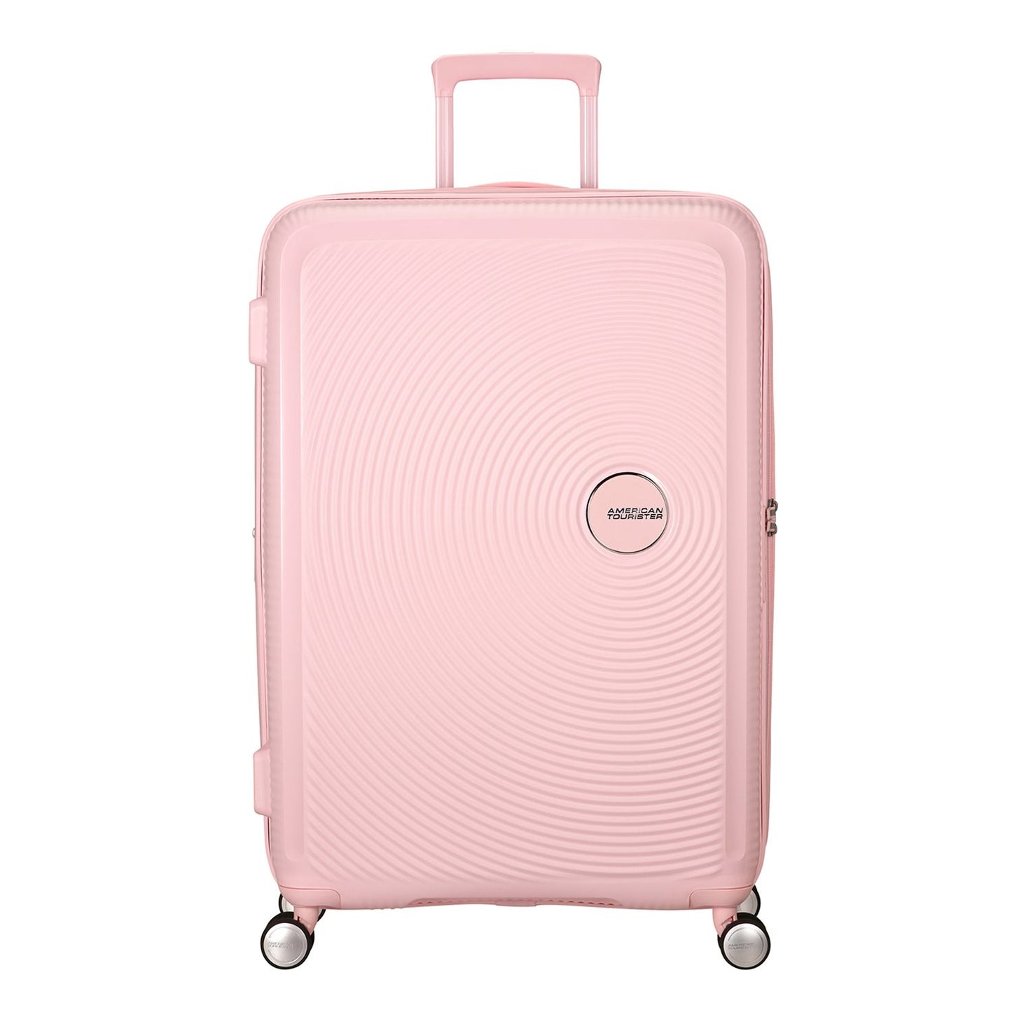 American Tourister Soundbox Spinner 77/28 TSA Expandable pastel pink