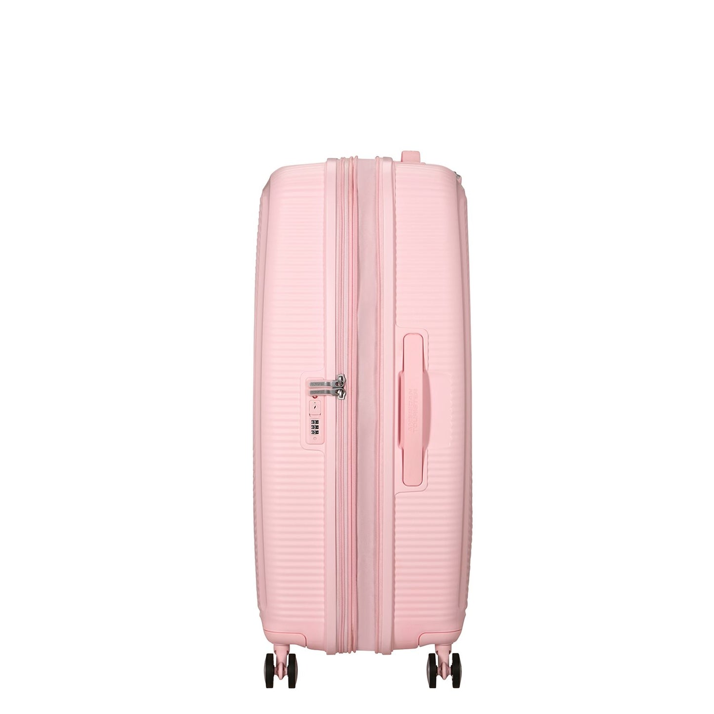 American Tourister Soundbox Spinner 77/28 TSA Expandable pastel pink