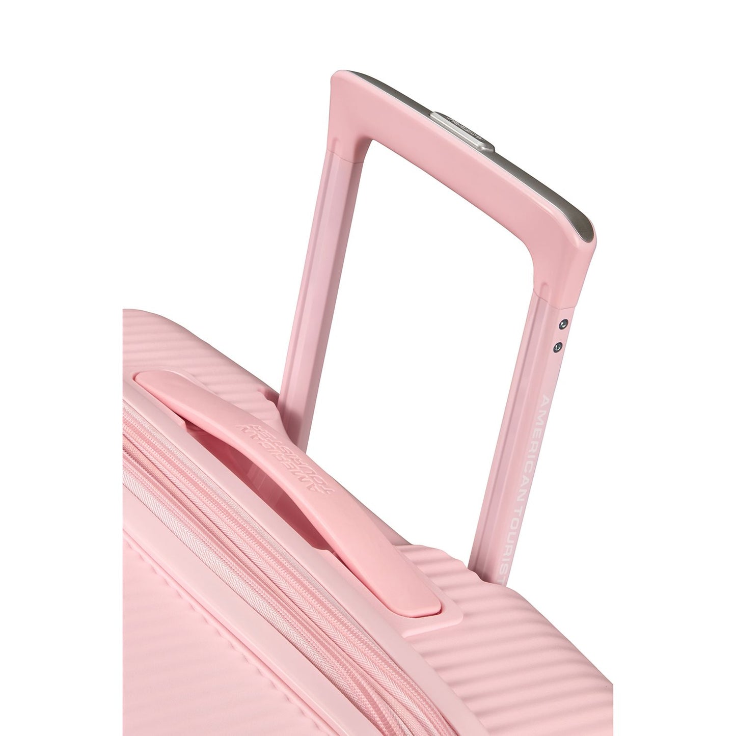 American Tourister Soundbox Spinner 77/28 TSA Expandable pastel pink