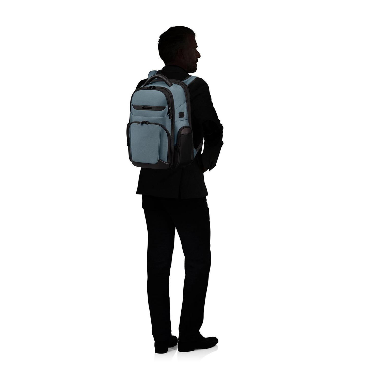 Samsonite Pro-DLX 6 Backpack 15.6" 3Vol Expandable dusty blue