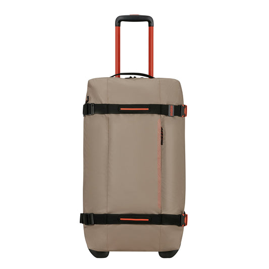American Tourister Urban Track Wheeled Duffle M Coated beige/orange