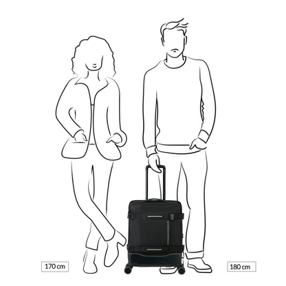 American Tourister Urban Track Spinner S TSA asphalt black