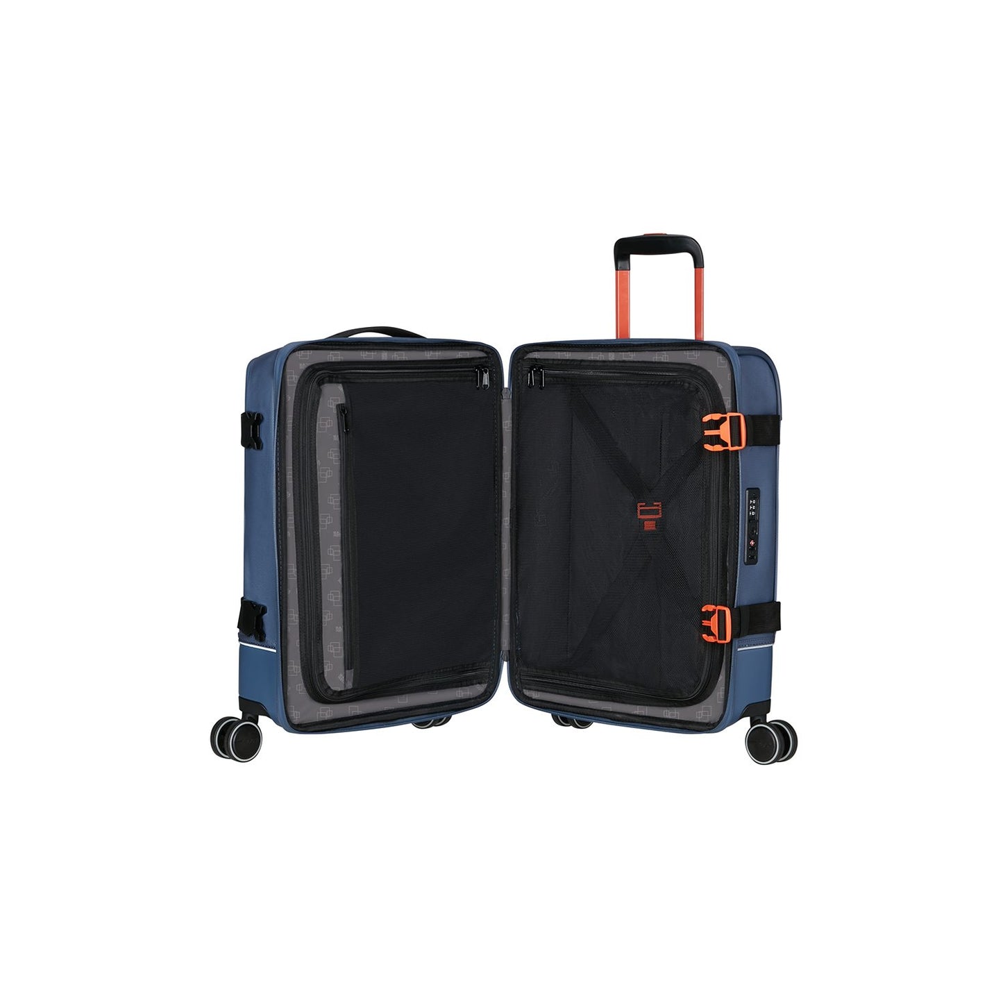 American Tourister Urban Track Spinner S TSA Coated navy/orange
