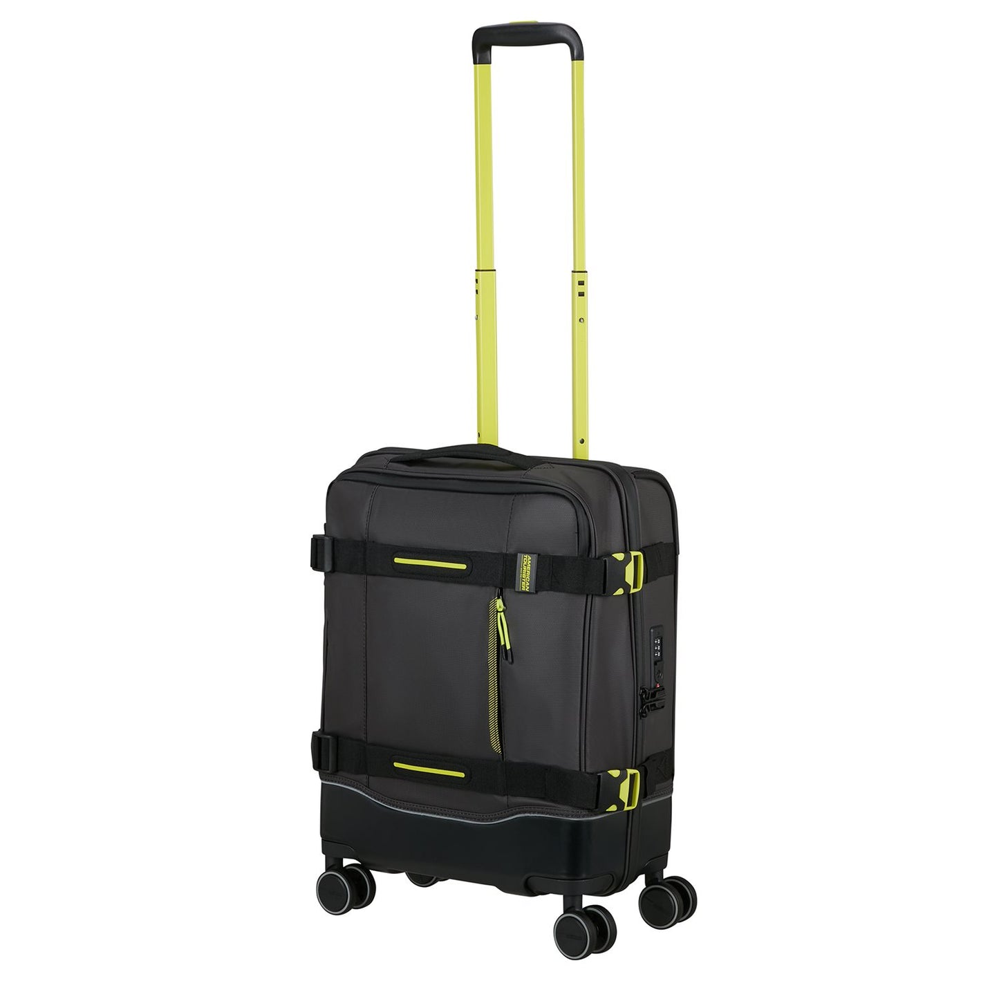 American Tourister Urban Track Spinner S TSA Coated black/lime