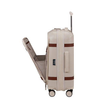 Samsonite Image Spinner 55/20 Expandable Easy Access ivory
