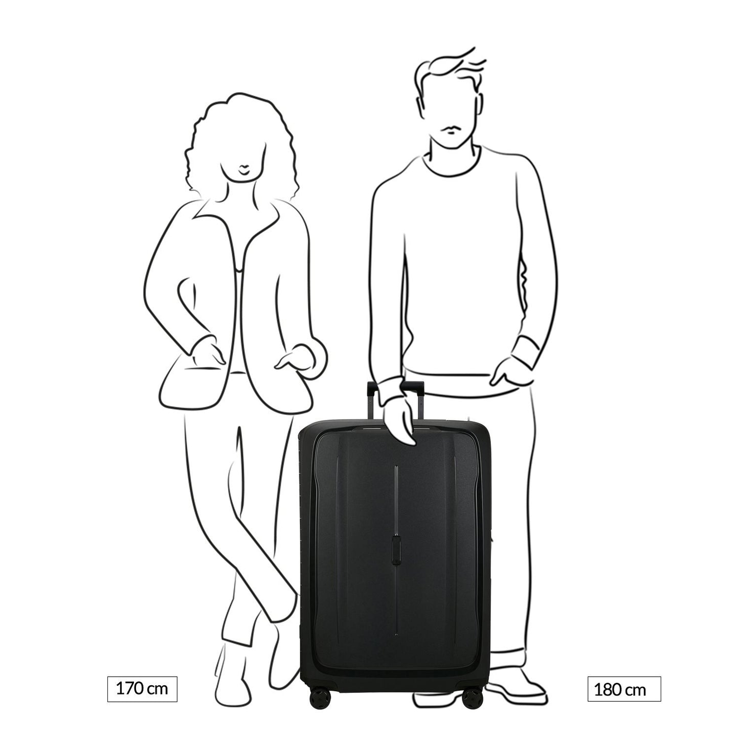 Samsonite Essens Spinner 81/30 lime