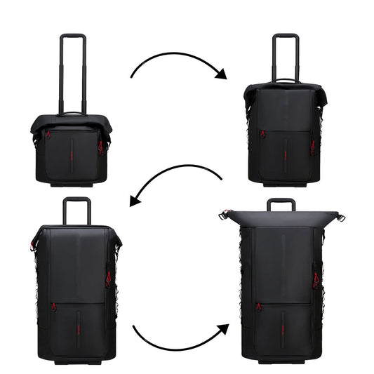 Samsonite Ecodiver Foldable Wheeled Duffle 4-In-1 climbing ivy