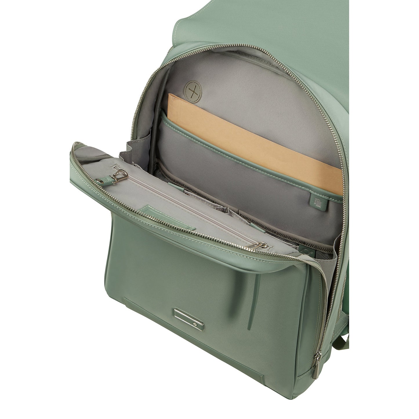 Samsonite Zalia 3.0 Backpack W/Flap 14.1" mineral green