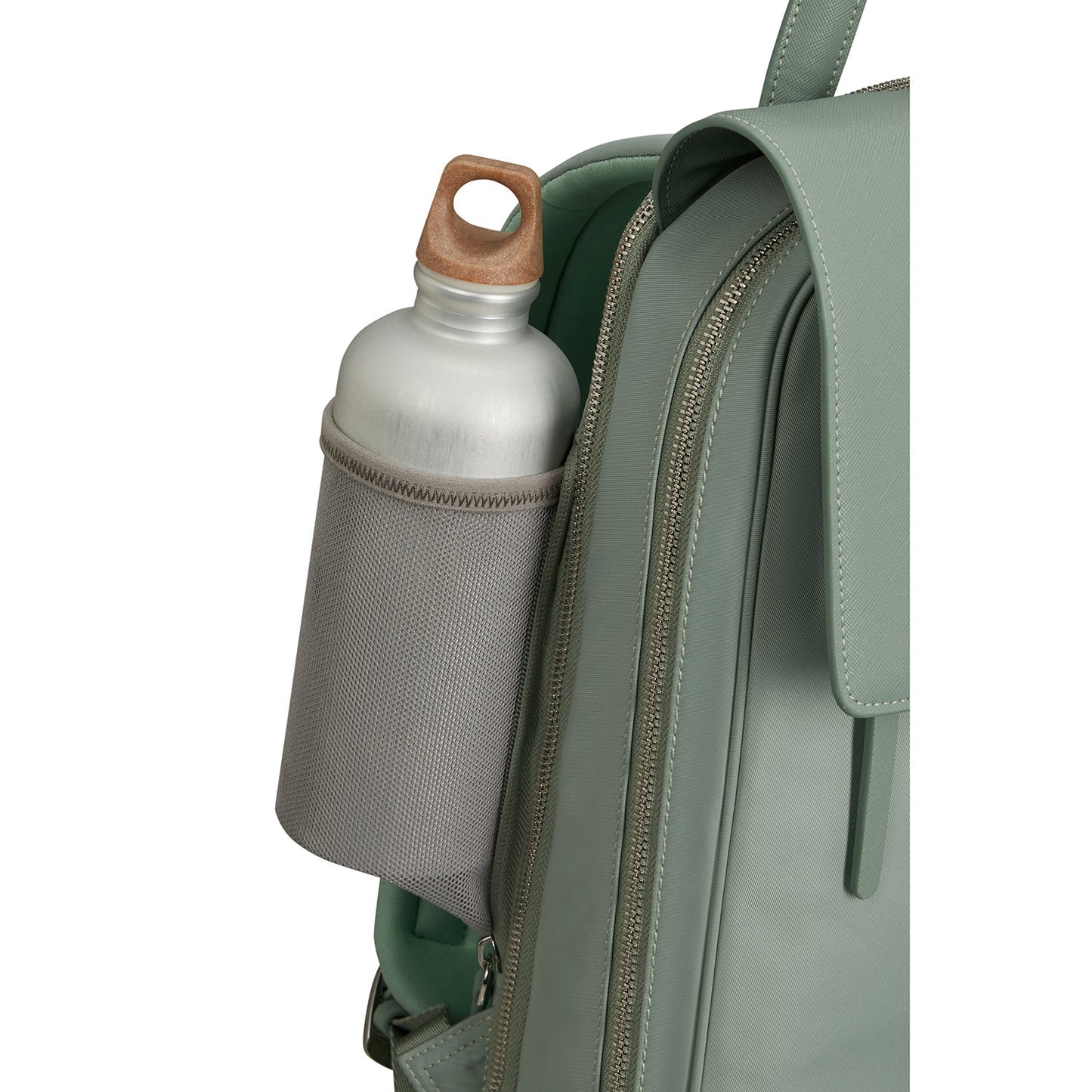 Samsonite Zalia 3.0 Backpack W/Flap 14.1" mineral green