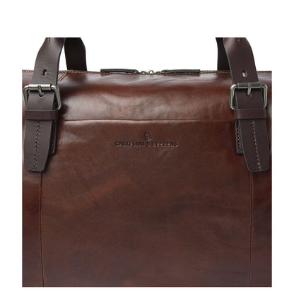 Castelijn & Beerens Rien Weekender cognac