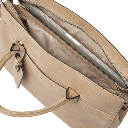 Castelijn & Beerens Carisma Laptopbag 15.6" beige