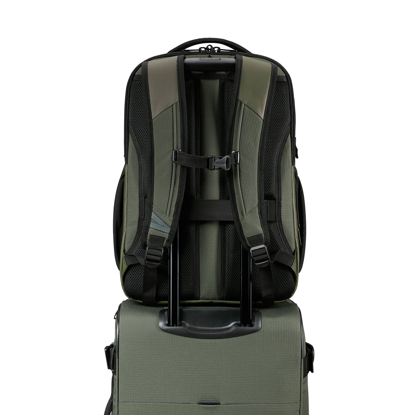 Samsonite Roadseeker Laptop Backpack L Expandable dark olive