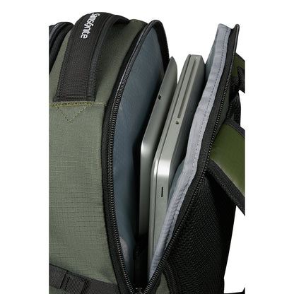 Samsonite Roadseeker Laptop Backpack L Expandable dark olive