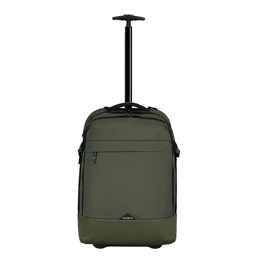 Samsonite Roadseeker Laptop Wheeled Backpack 17.3" dark olive