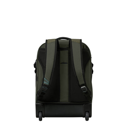 Samsonite Roadseeker Laptop Wheeled Backpack 17.3" dark olive