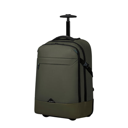 Samsonite Roadseeker Laptop Wheeled Backpack 17.3" dark olive