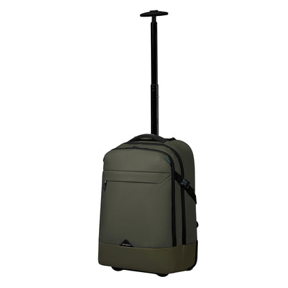 Samsonite Roadseeker Laptop Wheeled Backpack 17.3" dark olive