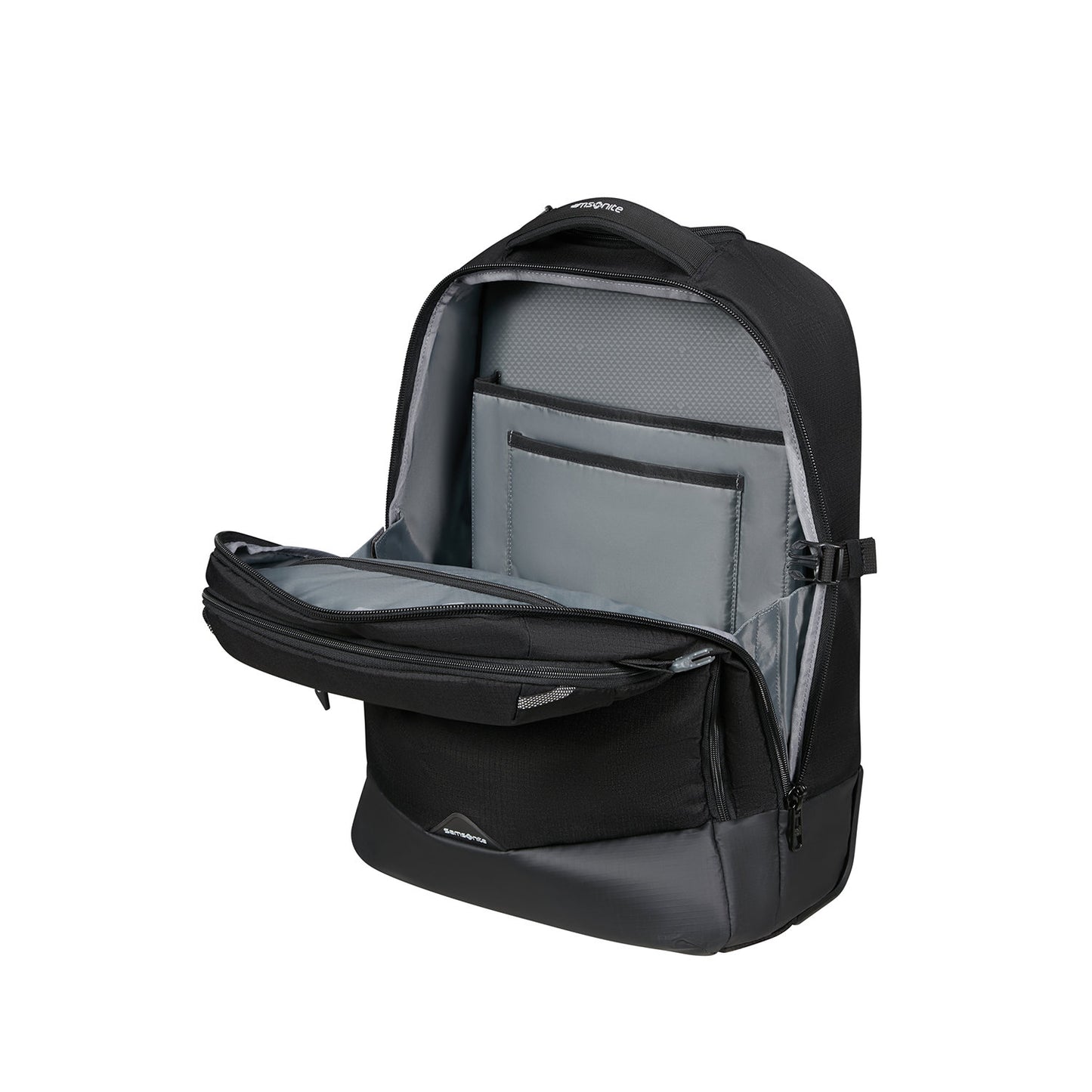 Samsonite Roadseeker Laptop Wheeled Backpack 17.3" deep black