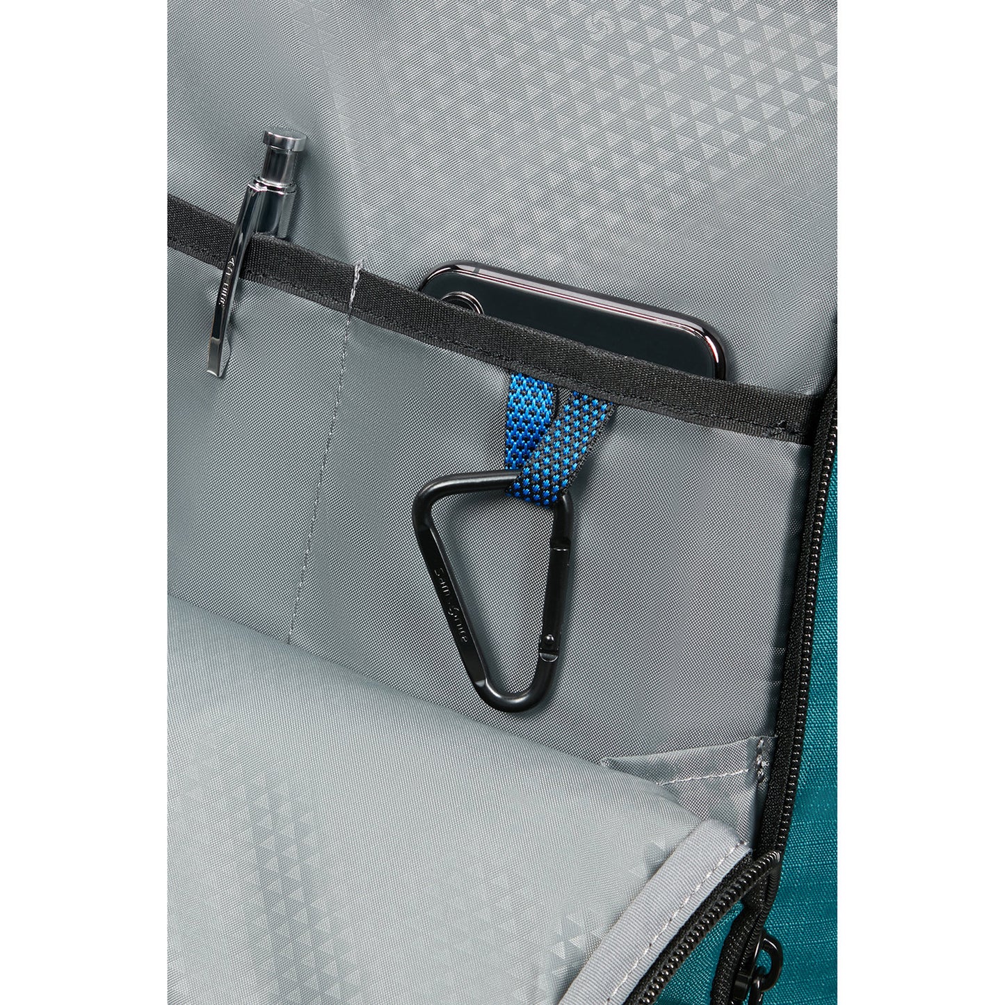 Samsonite Roadseeker Laptop Wheeled Backpack 17.3" deep teal