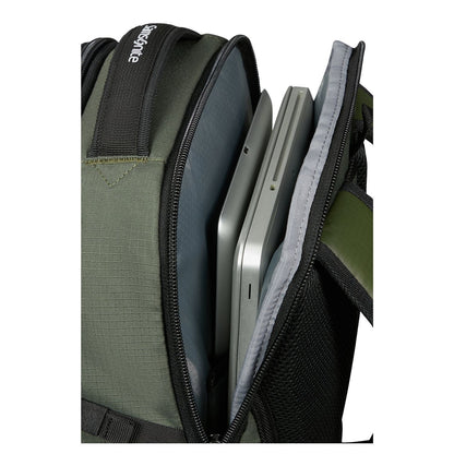 Samsonite Roadseeker Laptop Backpack M dark olive