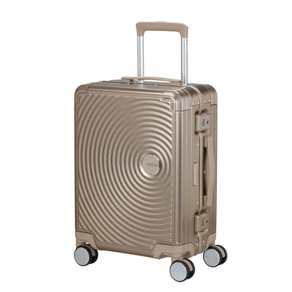American Tourister Soundbox Alu Spinner 55/20 TSA bronze